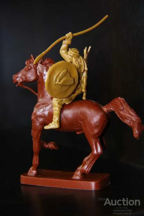Индейцы Апачи на конях PARAGON 54-60мм Інтернет-аукціон
