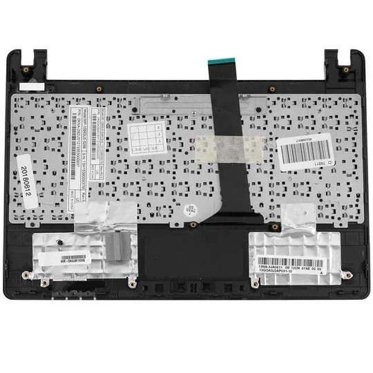 Клавіатура для ноутбука ASUS (EeePC: 1011, 1015, 1016, 1018 Keyboard+Touchpad+передня панель) rus, black Ціна