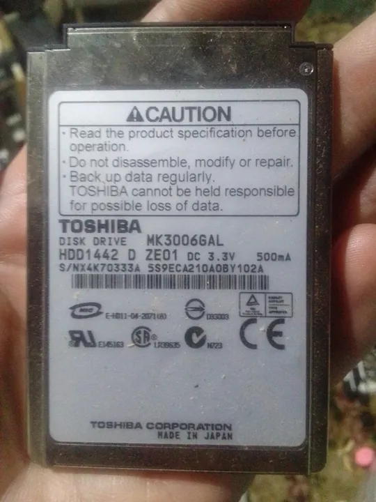 міні жорсткий диск.нас памятаю робочий.емність,може 20-64гб.не памятаю. Ціна