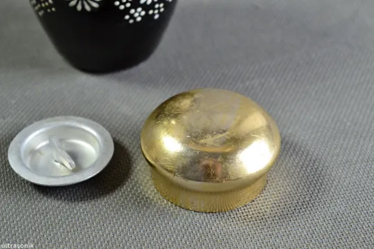 Чайниця банка синя кобальтова скло старе радянське кольорове Вживане Інтернет-аукціон