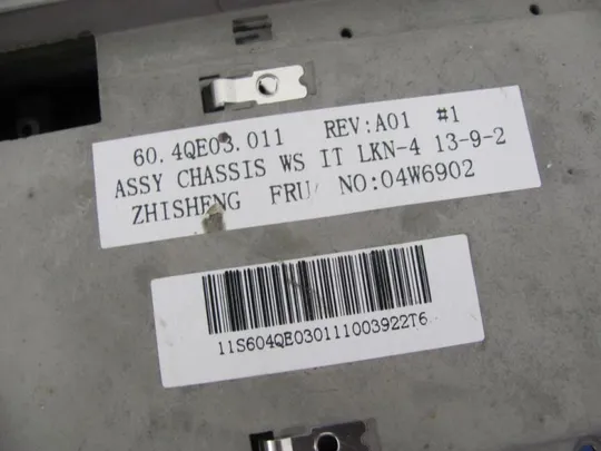 №207-1 середня частина корпуса 60.4QE03.011 для Lenovo Thinkpad T530 оригінал Недорого