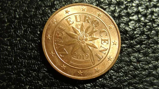 2 євроцента 2019 Австрія Ціна