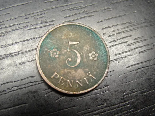 Купити 5 пенні 1940 Фінляндія