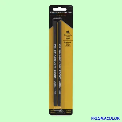 фото, PRISMACOLOR Упаковка два экстра-черных карандаша EBONY PENCIL