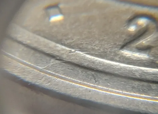 (4732) 1 гривня 2006 розкол на аверсі (1 гривна 2006 брак) Продаж