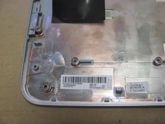 номер1011-1 корпус кришка Палмрест корпус топкейс Верхня панель палмрест cover-C 6070B0882901 821191-001 для HP EliteBook 850 G3 755 G3 850 G4  оригінал Характеристики