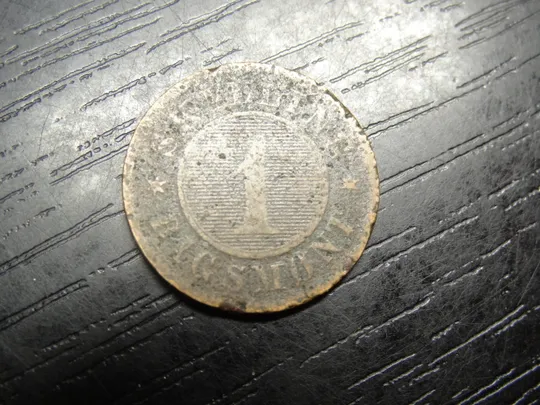 Купити 1 скіллінг Данія 1856