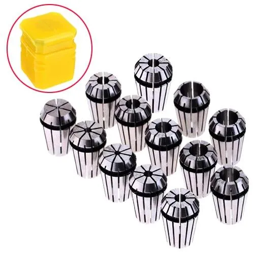 Цанги зажимные 13шт ER20, 1-13мм, для ЧПУ станка Ціна