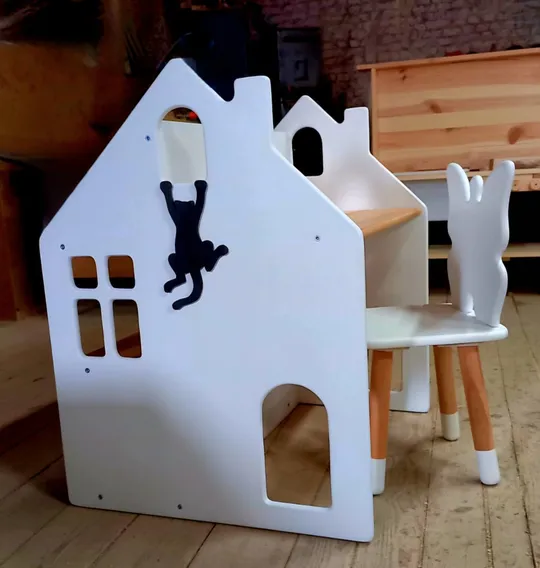 Купити дитячий стіл стільчик органайзер для зберігання