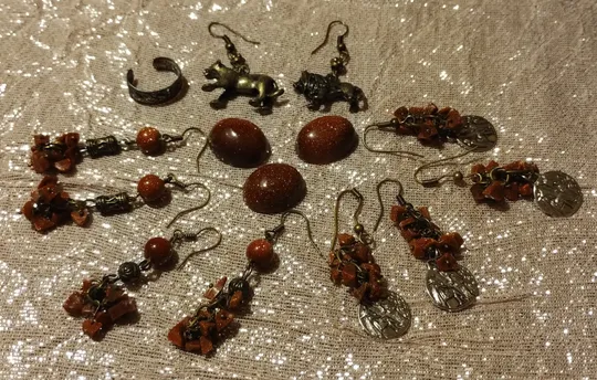 Лотом, много позиций Изделия из авантюрина Продаж