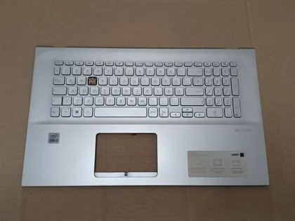 фото, номер1082-24 корпус кришка палмрест 13N1-7GA0S01 з клавіатурою 0KN1-7G2GE21  для ASUS VIVOBOOK 17 X512JA X712 S712 K712 M712  оригінал