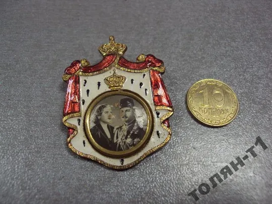 знак египет свадьба короля Фарука и королевы Фарида 30е №10179 Ціна