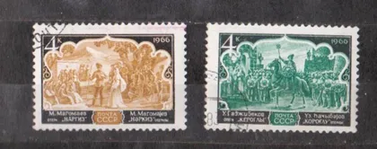 фото, АЗЕРБАЙДЖАНСКАЯ ОПЕРА = СССР - СРСР = 1966 р. = гаш. ==