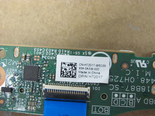 номер0844-11 плата USB CARD READER 0KHGM9 450.0H703.0001 0415XG 448.0H725.00SC  для Dell G3 15 3500 3590 оригінал Де купити