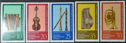 фото, ГДР Музыкальные инструменты 1977