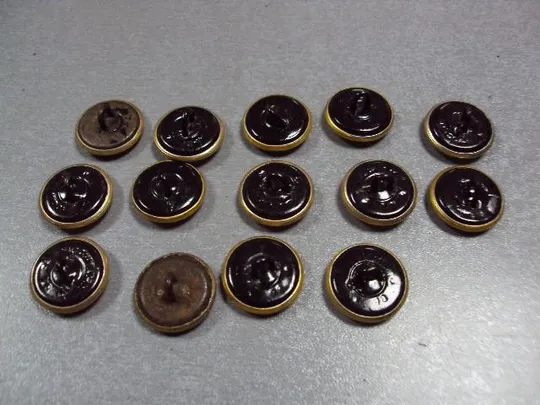 милитария пуговица вмф ссср 22 мм якорь 70-е лот 14 шт №2498 Характеристики