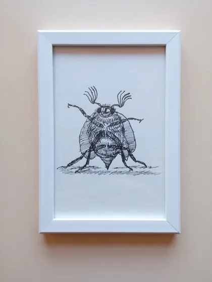 фото, Малюнок "Травневий жук вітає нас"