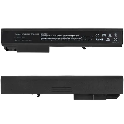фото, Батарея для ноутбука HP 8530P (EliteBook: 8530p, 8530w, 8540p, 8540w, 8730w, 8740w, Probook 6545b) 10.8V 4400mAh Black