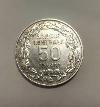 фото, Камерун 50 франков 1960 год