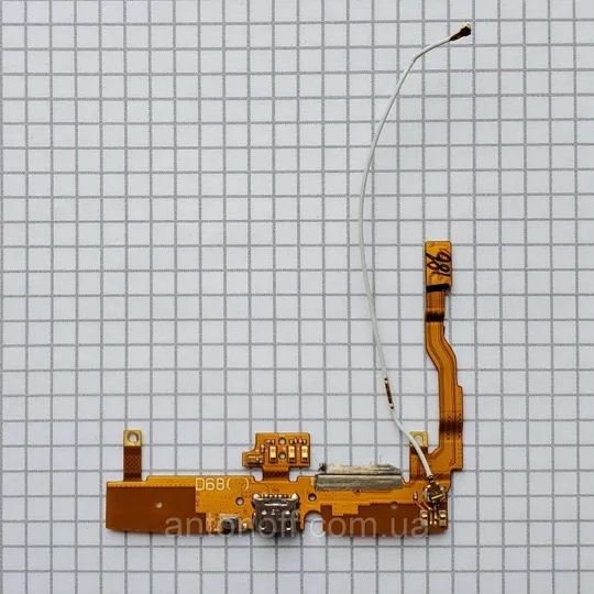 Субплата / шлейф LG D686 G Pro Lite Dua з коаксіальним кабелем оригінал Ціна