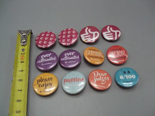 Знак круглый Kolobrzeg Колобжег Польша CoffeeDesk кофе лайк like лот 12 шт №17005 Ціна