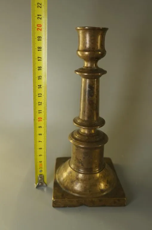 Подсвечник колонна латунь высота 20 см №10670 Продаж