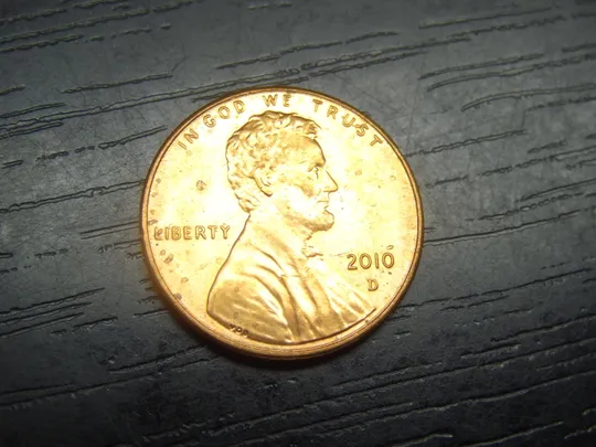 Купити 1 цент 2010 D США