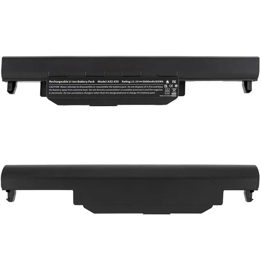 Батарея для ноутбука ASUS A32-K55 (A45, A55, A75, K45, K55, K75) 10.8V 5600mAh Black (LG/ Samsung/ Sanyo) Ціна
