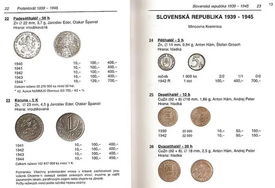 Монеты Чехословакии Чехии и Словакии 1918-2010 гг - *.pdf Продаж