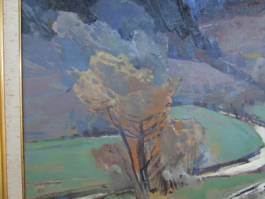 Нар.худ.Урср. Кашшай А. 1921-1991 рр. роз. 100х90 см. п.о. 1970 рр. закарпатська школа Ужгород . З аукціону