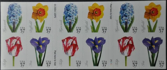 США Scott #3900-03 MNH  Цветы 2005 Ціна