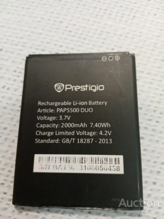 Prestigio MultiPhone PAP5500 Duo аккумулятор Ціна