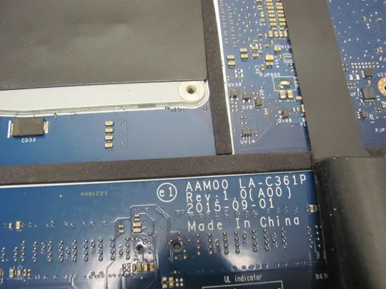 номер0944-9 материнська плата Mainboard Материнка Основна плата Системна плата Плата системи Laptop motherboard мамка ноутбучна плата AAM00 LA-C361P  SR2FU i7-6820HQ для  Dell Precision 5510, XPS 15 9550  оригінал Інструкція