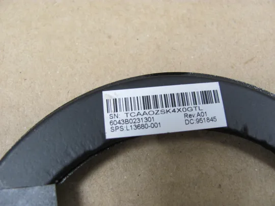 655-24 термотрубка охолодження 6043B0231301 L13680-001 для  HP EliteBook 830 G5  оригінал З аукціону