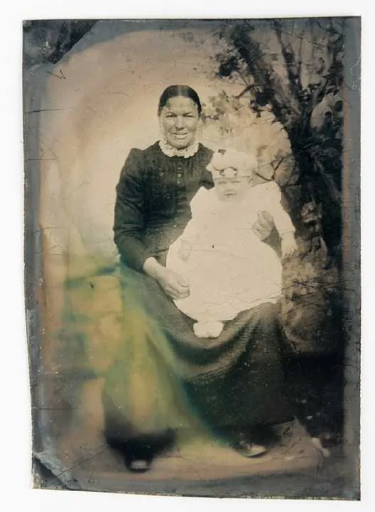 Ферротип ferrotype З донечкою 1860-70-ті рр. Germany Ціна