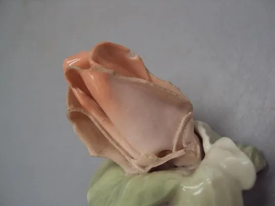 Фигура фарфор статуэтка миниатюра Карл Энс роза цветок розочка Karl Ens 4,1х6 см под реставрацию №36 Недорого