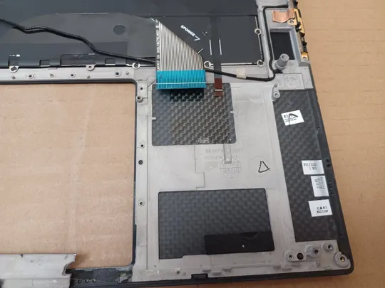 номер1051-6 корпус кришка 0TJP2V AQ3RH000112 з клавіатурою 0DYC5H PK33RH2A20  для Dell XPS 15 9500 9510 PRECISION 5550 5560 Палмрест корпус топкейс Верхня панель палмрест cover-C оригінал Інтернет-аукціон