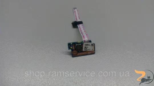 Кнопка включення для ноутбука HP EliteBook 2570p, 6050a2483901, б/в Ціна