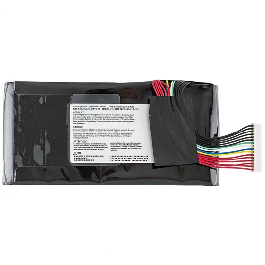 Батарея для ноутбука MSI BTY-L78 (GT62, GT62VR, GT80, GT80S, GT73, GT83, GT73VR, GT83VR) 14.8V 5225mAh 75.24Wh Black Ціна