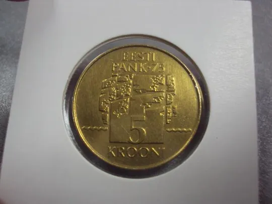 монета эстония 5 крон 1994 №8198 З аукціону
