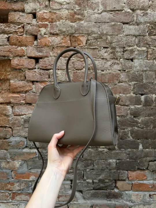 Сумка The Row Soft Margaux 26 Bag in Leather Brown Capucines  99721 Інструкція