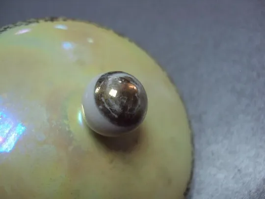 Крышка от сахарницы мадонна Германия Kahla фарфор кахла высота 5 см (есть скол) №10770 Де купити