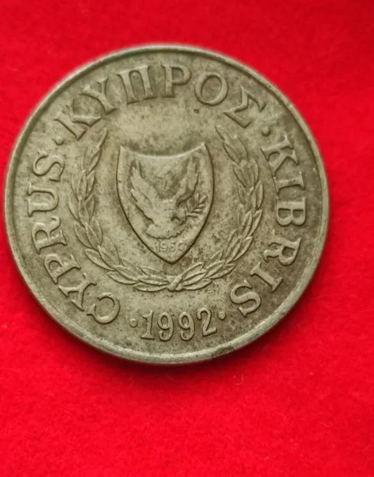 Купити 5 центов 1992 года Кипр монета bt886