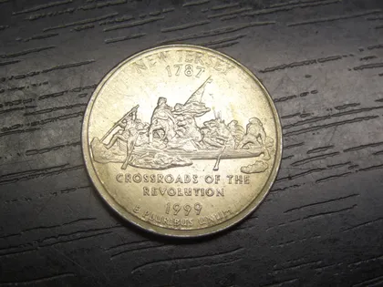 фото, 1/4 долара 1999 P США Нью-Джерсі