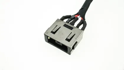 фото, Роз'єм живлення PJ658 (Lenovo: E31-70, 500S-13ISK series), з кабелем