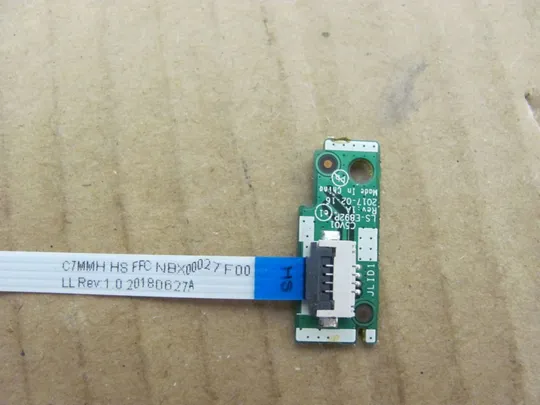 номер0226-19 плата кнопки вкл,Плата управління кнопками,  Плата кнопки живлення,Laptop Power button board LS-E892P NBX00027F00 для ACER Acer Nitro A517-51 A517-51G оригінал Де купити