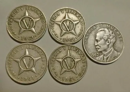 фото, Монети Куби 5 шт.