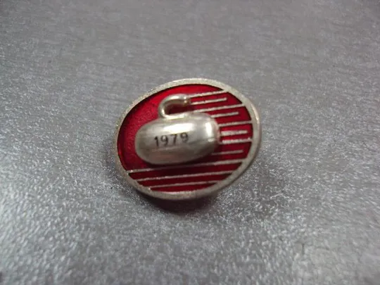 знак керлинг cc curling club 1979 1981 лот 2 шт №2867 Де купити