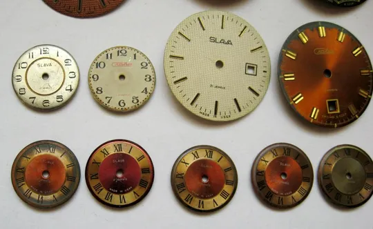 Циферблат к часам СЛАВА = СССР = 26 шт. Продаж