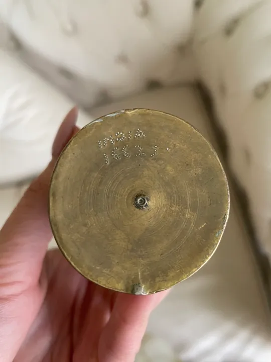 Індійська ваза з латуні З аукціону